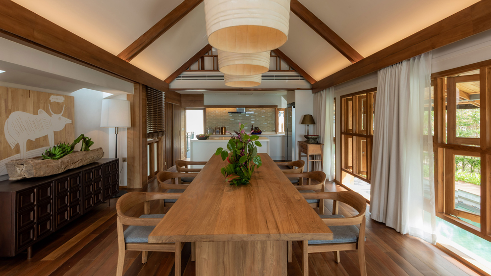 Elite Havens - Siritarar - Koh Samui - Restful living and dining area overlooking the beach